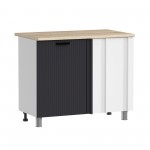 МК Аленушка НПУ 1000 Лотос Сталь,скоба антрацит (без столешницы)