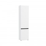 Сидней Шкаф 13.200 Белый премиум, Черный 0190 PE, белый глянец