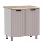 МК Аленушка Н 800 Лотос Кашемир,скоба антрацит (без столешницы)