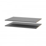 Комплект полок Берген ПРО серый графит