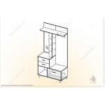 Прихожая Белла модуль М