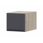 КГ Этна шкаф навесной барный 400 Софт графит