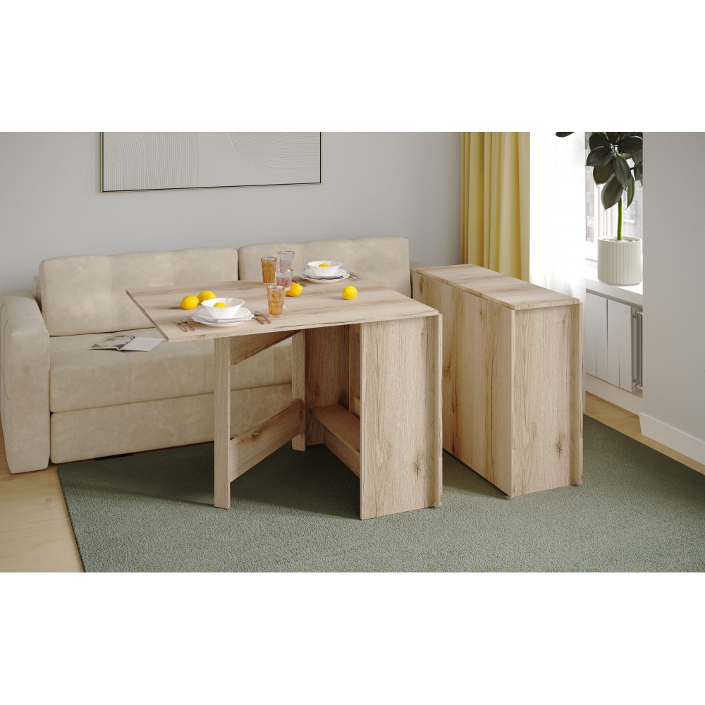 Стол книжка, Дуб делано