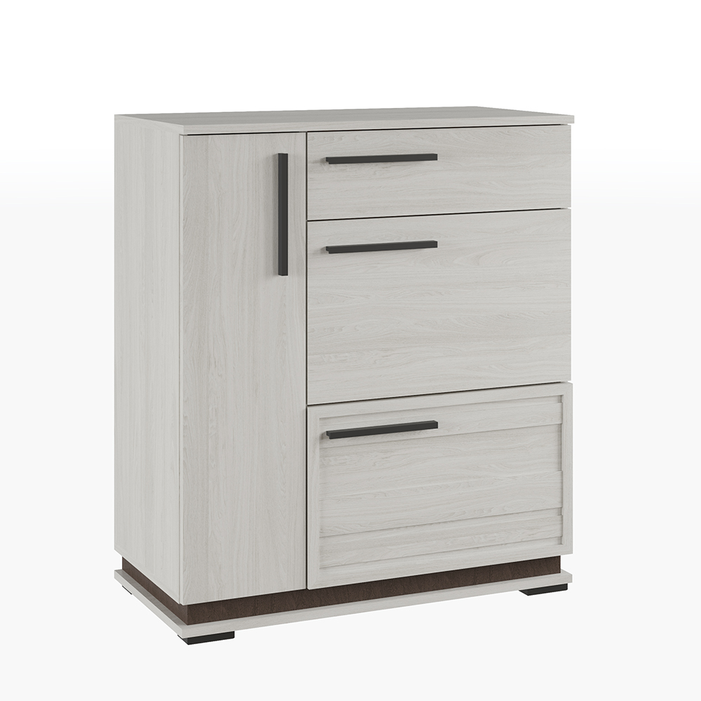 Тумба Модена МТ-32, Ясень анкор светлый, Венге