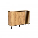 Комод Либерти 51.04, Дуб Вотан, Черный