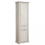 Шкаф-пенал Сохо 32.04-01, Бетон пайн белый