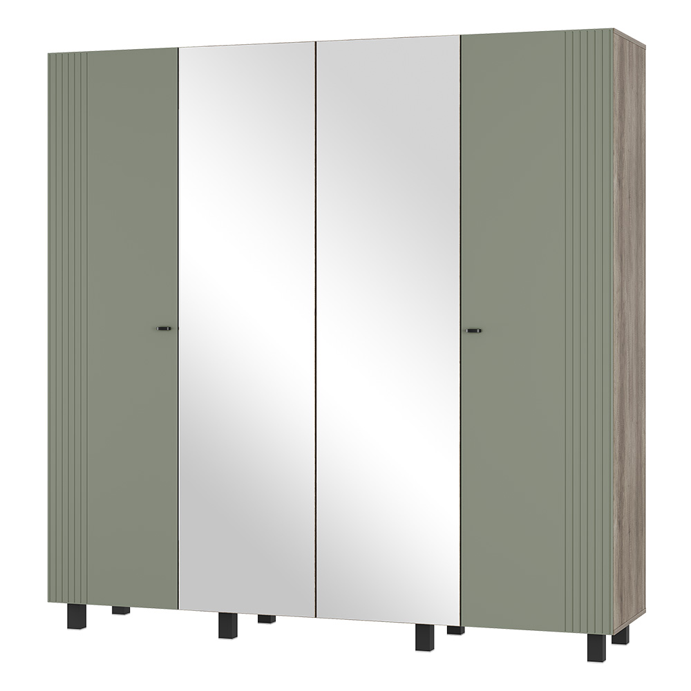 Шкаф четырехстворчатый Олива ШК-13, Дуб каньон/MF12