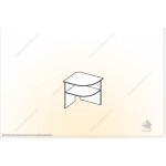 Стол приставной Триумф СП-0,5x0,7