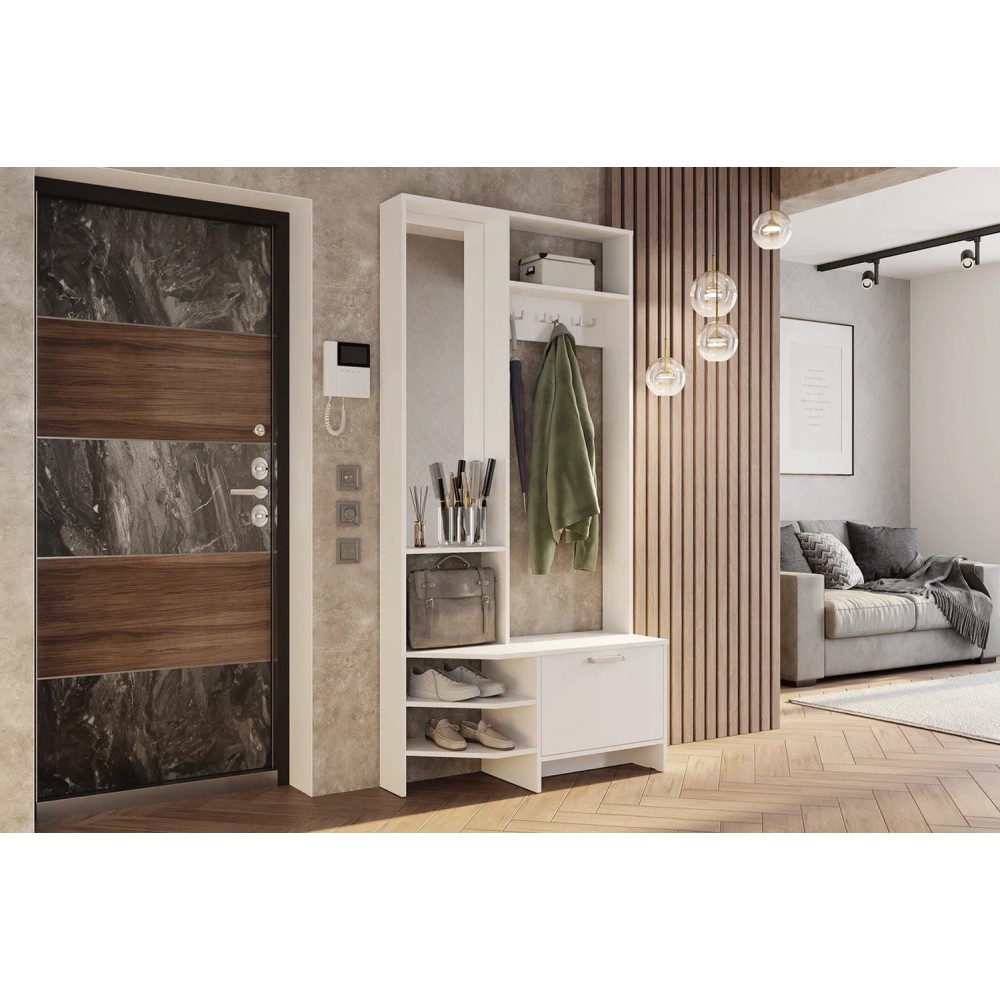 Прихожая Тео ПР-01, Белый