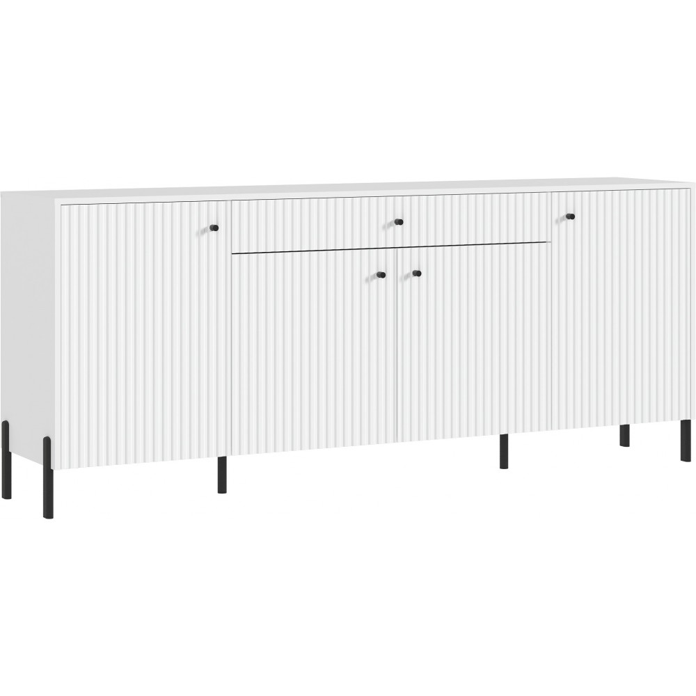 Комод Оливия (металл), Белый, Шарли Белый