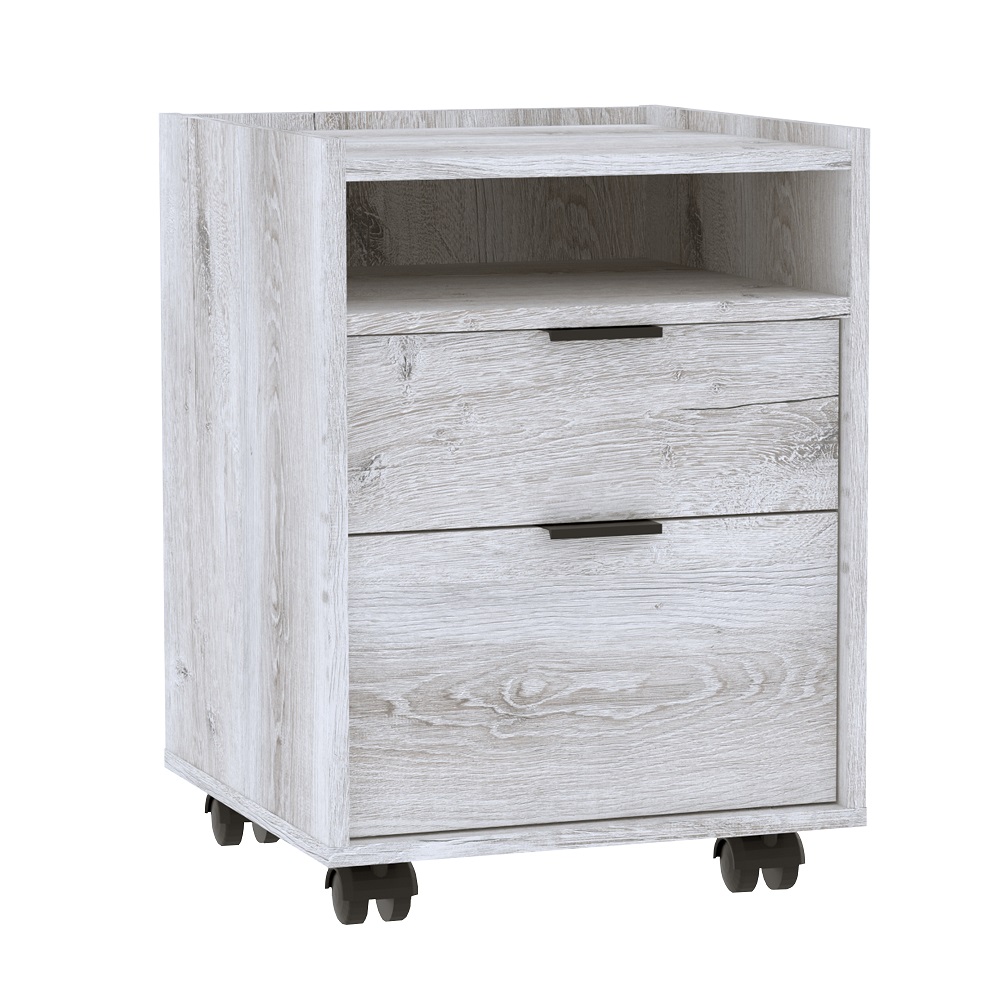 Тумба офисная Флекс 28 Дуб Шавиниган