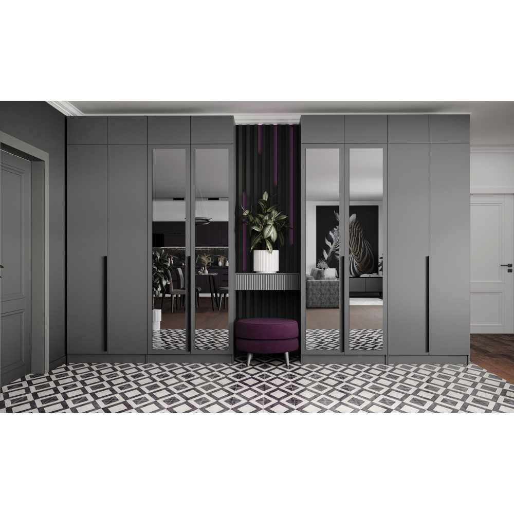 Мадрид Гардеробная система 3,5м,Белый