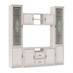 Шкаф комбинированный Габриэлла 06.87, Вудлайн кремовый