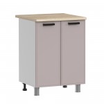 МК Аленушка Н 600 Магнолия Кашемир,скоба черный (без столешницы)