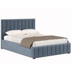 Кровать с подъёмным механизмом 1800 Верона, темно-серый