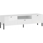 Тумба ТВ Оливия (малая) (металл), Белый, Белый Глянец