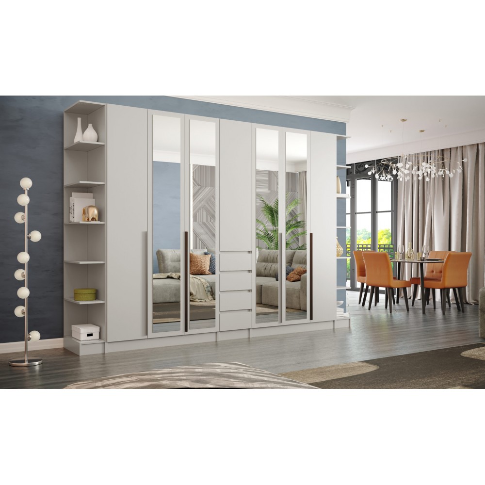 Мадрид Гардеробная система 2,94,Графит