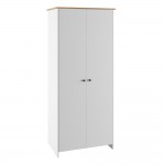 Шкаф двухстворчатый Теодора, Белый