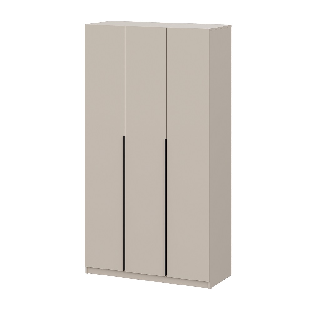 Шкаф распашной с наполнением (9 полок + 2 ящика) ШК 5 (1200), Меланж