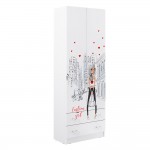 Шкаф Вега Girl, Белый