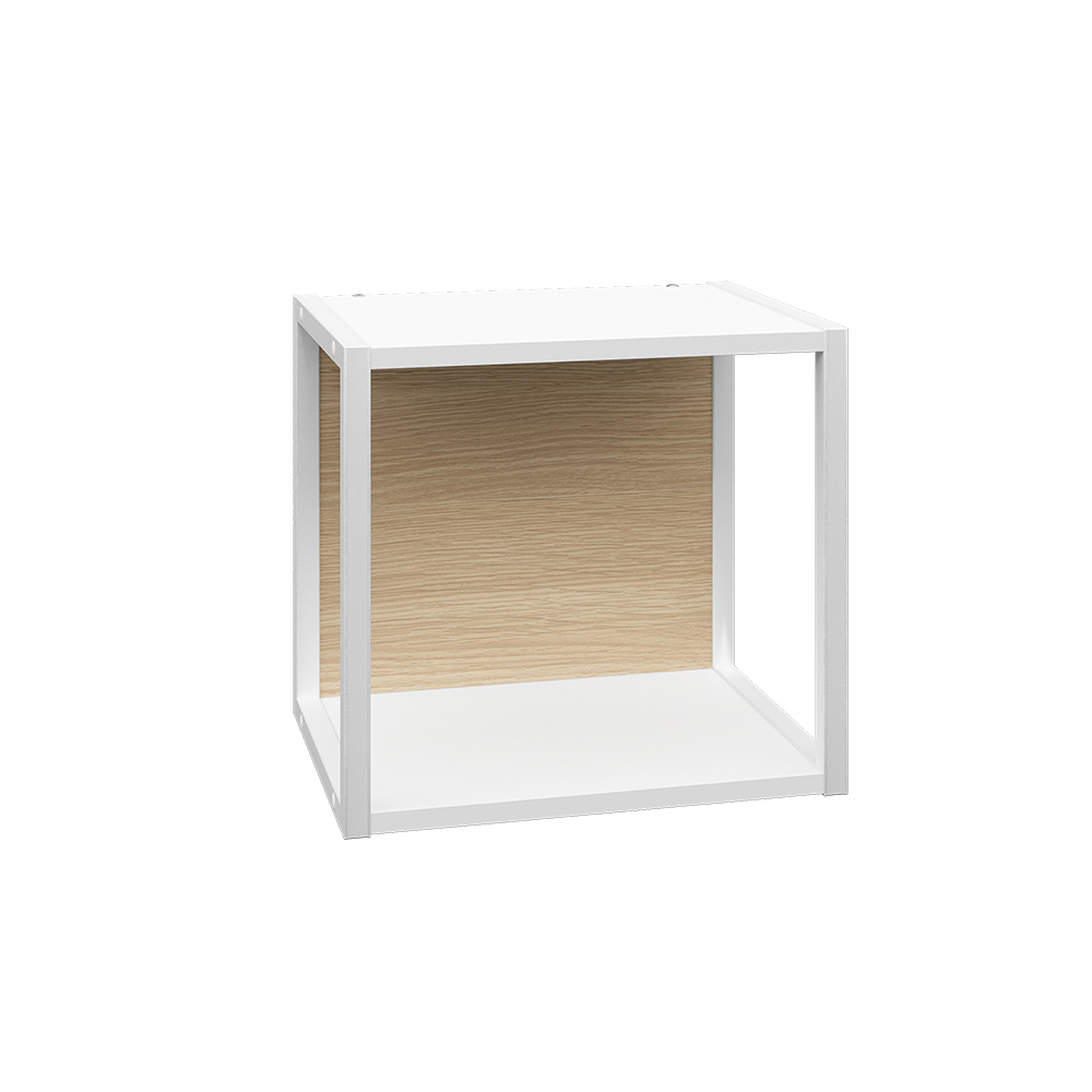 Полка навесная 16.487, Белый, Плэйн