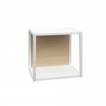 Полка навесная 16.487, Белый, Плэйн