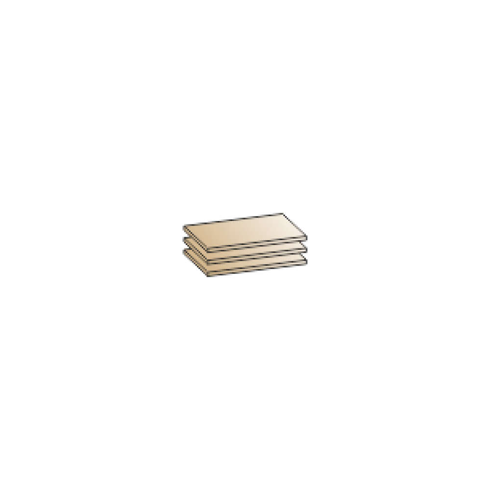 Полка Карина (3шт.) ПЛ-1025
