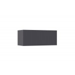 Тумба навесная №1 Оливия, Графит, Графит Софт