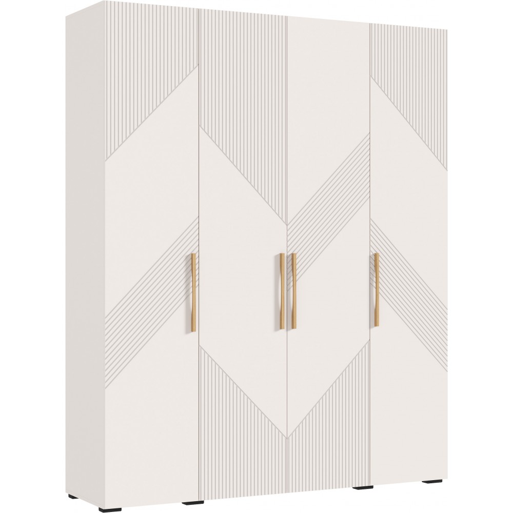 Шкаф четырехстворчатый Ирис, Кашемир