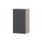 КГ Этна Шкаф навесной 4в1 Софт Графит Гиза