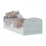 Кровать Юниор-2, Шарли Бриз, Белый