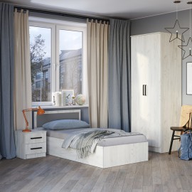 Корпус кровати 0.9м LIGHT Фиеста (без основания)