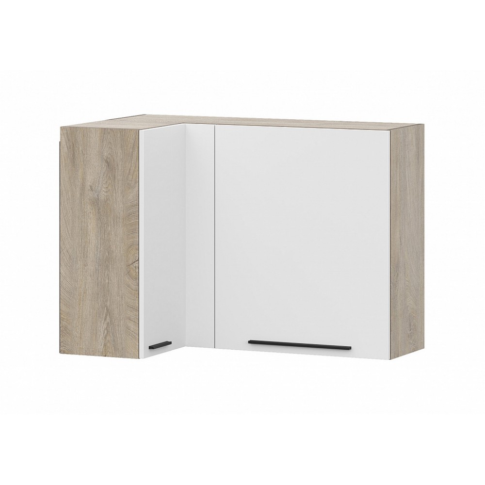 КГ Этна Шкаф навесной угловой 1000 Софт Вайт