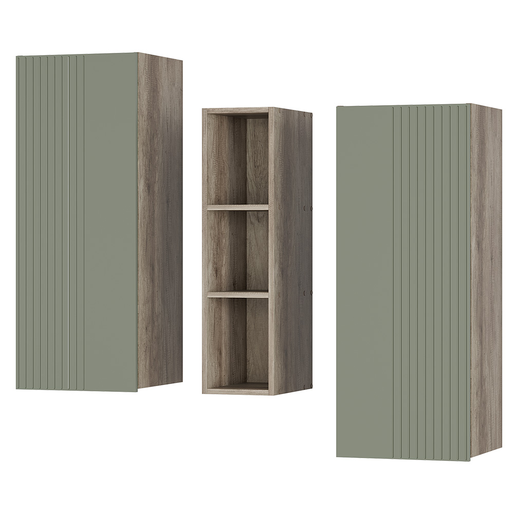 Шкаф навесной Олива ШКН-01, Дуб каньон/MF12