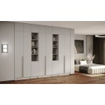 Мадрид Гардеробная система 3,9м,антр. Графит