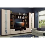 Гостиная Венеция, Дуб беленый, Венге