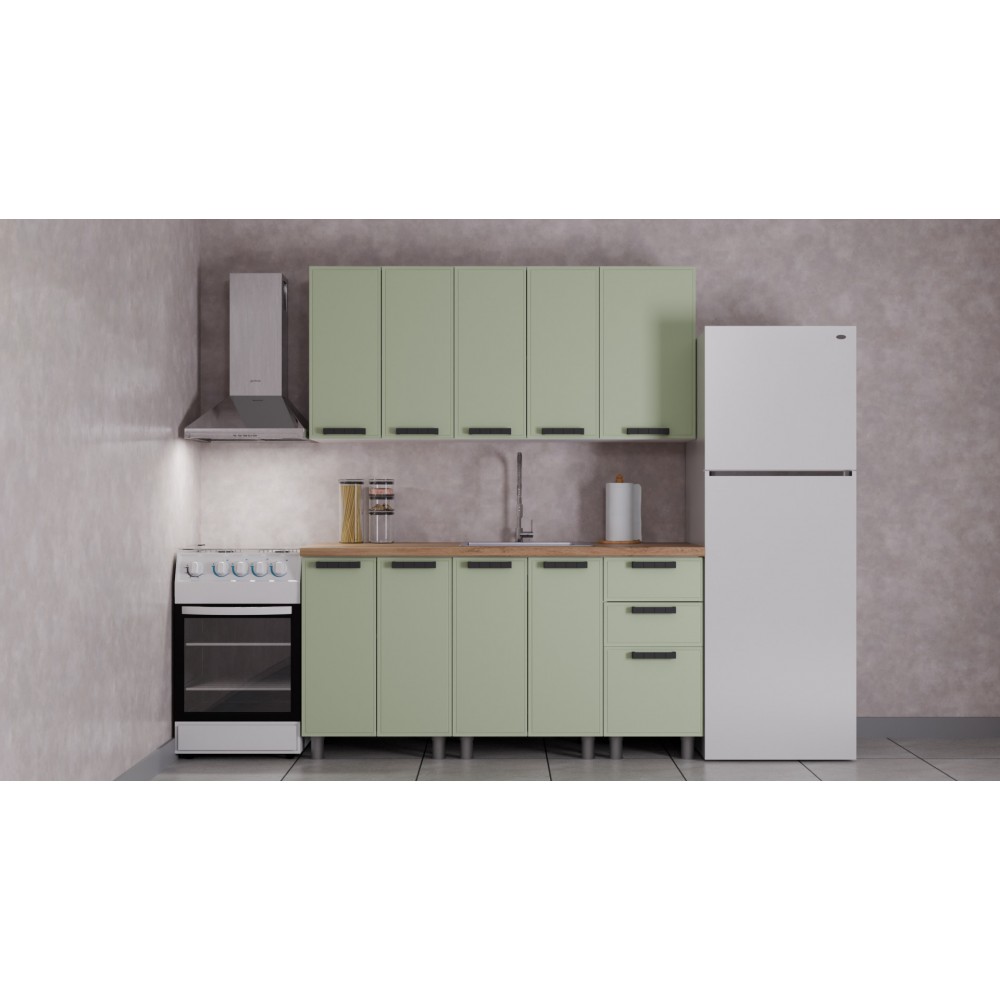 Аленушка Кухня Магнолия 1.6 Фисташка