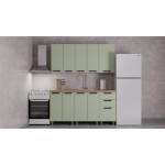 Аленушка Кухня Магнолия 1.6 Фисташка