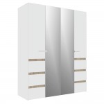 Шкаф 4-х створчатый Анона 8, белый