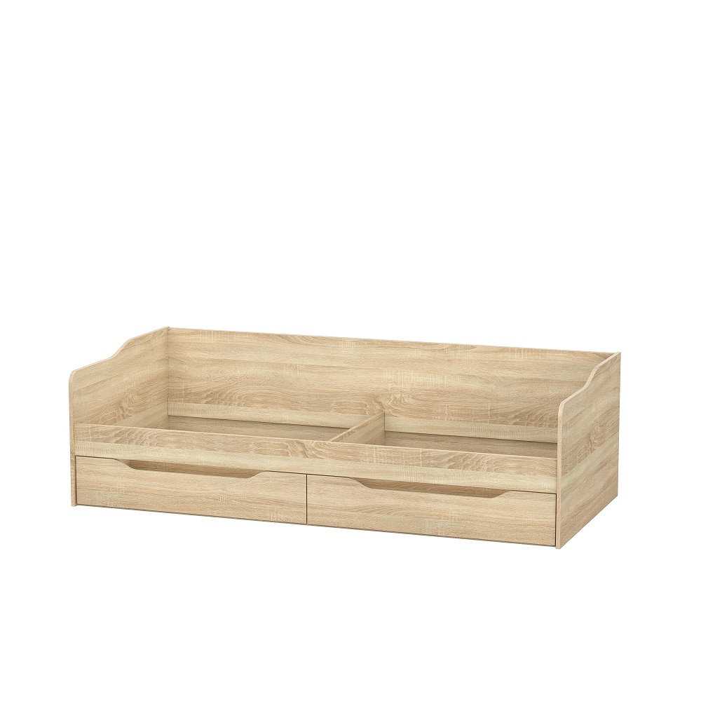 Каркас кровати КР 1 90х200, дуб сонома