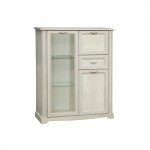 Шкаф комбинированный Сохо 32.09, Бетон пайн белый