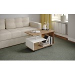 Журнальный стол Консул-5, Дуб крафт табачный, дуб крафт белый