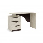 Стол письменный Лючия 33.23, Бетон пайн белый, Венге