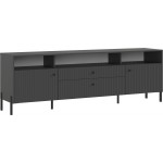 Тумба ТВ Оливия (металл), Графит, Графит Софт