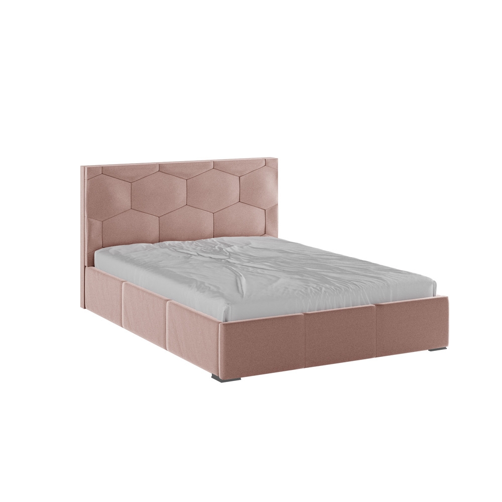 Кровать с ортопедическим основанием Манука (1,4м), Пыльная роза