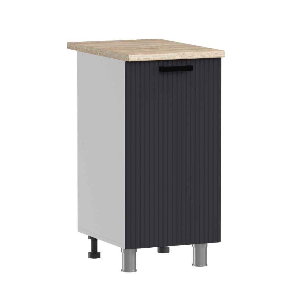 МК Аленушка Н 400 Лотос Сталь,скоба антрацит (без столешницы)