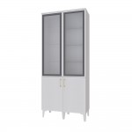 Шкаф-витрина Толедо ТШ-3, Белый