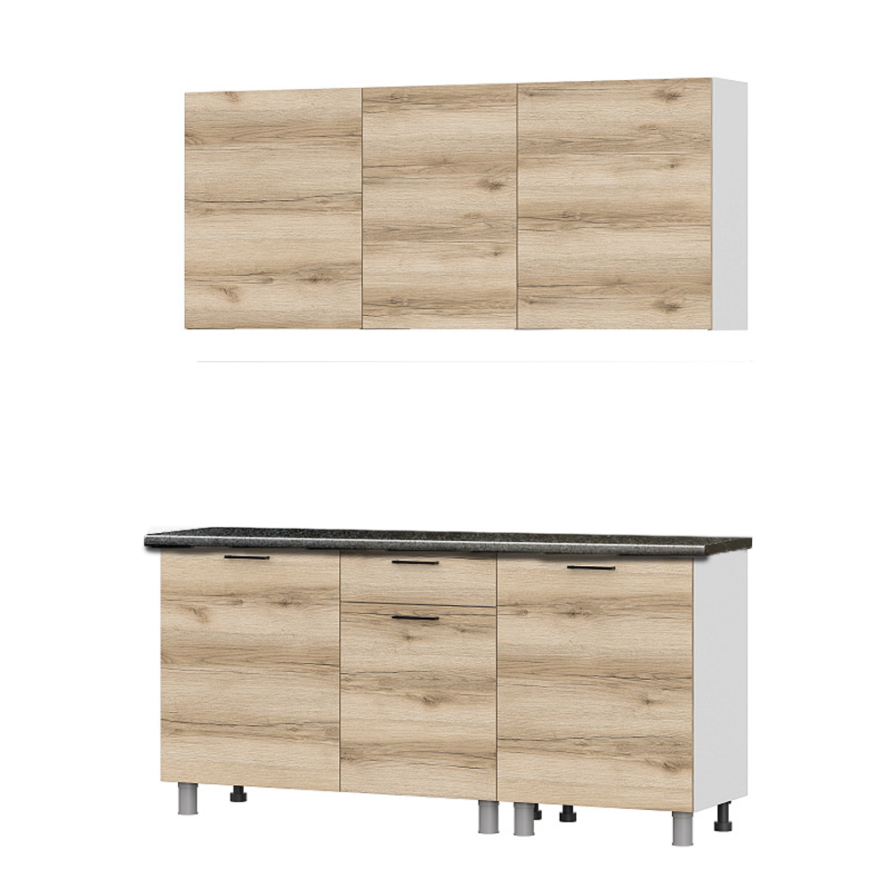 Кухонный гарнитур "Лаванда" Дуб Делано (со столешницей 26 мм)