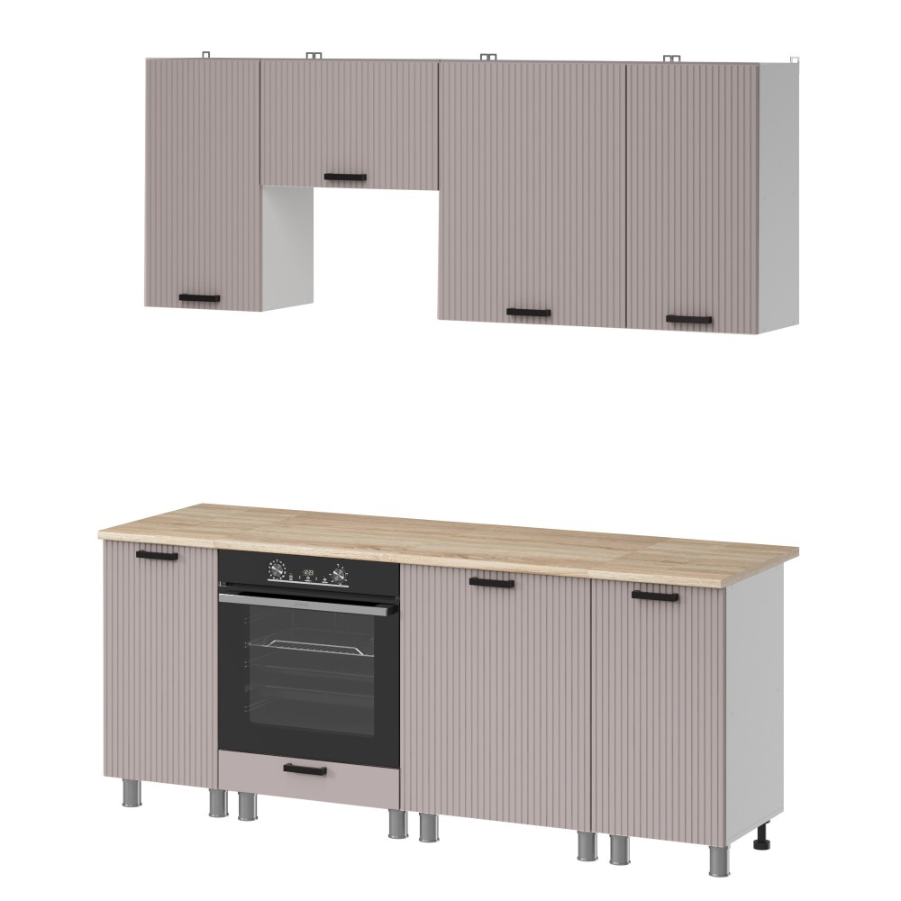 МК Аленушка 2м Лотос Кашемир,скоба антроцит,сонома