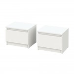 Тумба прикроватная Денвер (2 шт.), Белый